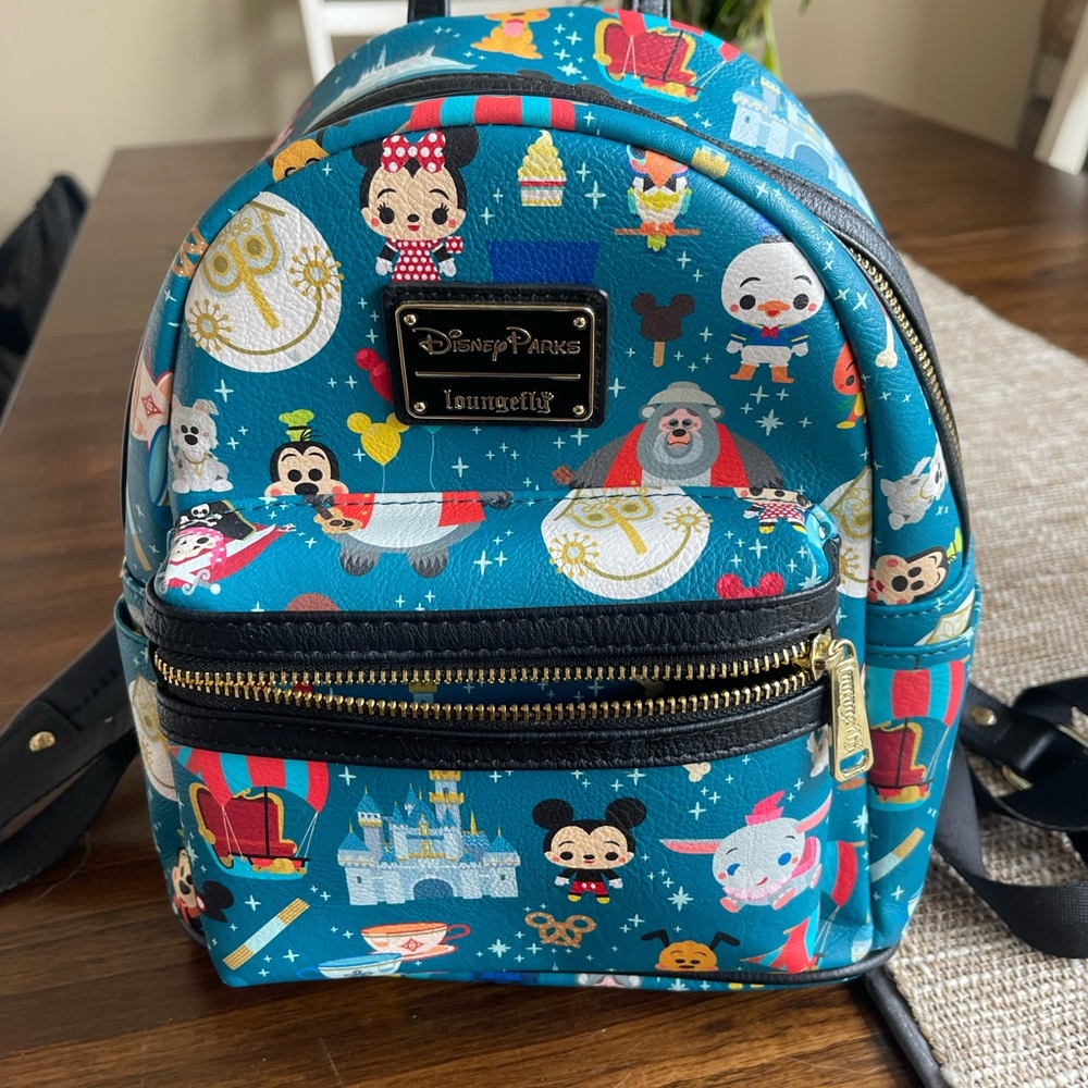Loungefly Disney Chibi Play in the Park backpack